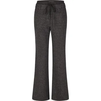 Dámské kraťasy ANNA MONTANA DÁMSKÉ ROZŠÍŘENÉ KALHOTY MONTREAL - ANTRACIT PROUŽEK