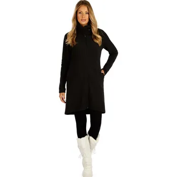 Dámská mikina Dámská fleecová mikina LITEX dlouhá na zip černá Barva: černá, Velikost: L