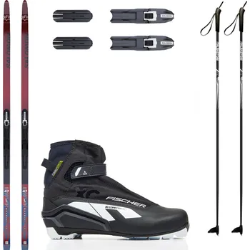 Lyžování SALOMON Escape Snow 47 eSkin + FISCHER XC Comfort Pro + LEKI XTA Track