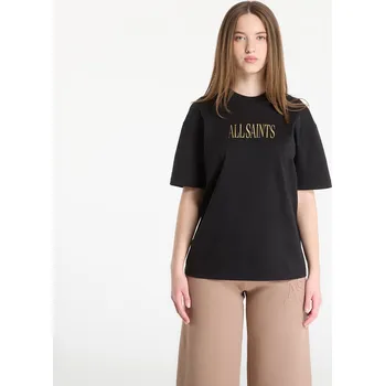 Tričko AllSaints Cora Etta Tee Black M