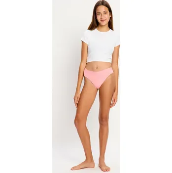 Dívčí menstruační kalhotky Modibodi Teen Hipster Bikini Moderate Flower Power Pink (DMKMTHBMFPP) 12-14 let