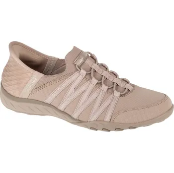 Dámské tenisky Béžová taupe dámské tenisky Skechers Slip-ins: Breathe Easy - Roll With Me 100593-TPE Velikost: 38