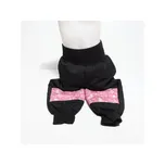 Oteplováky pro děti zimní černorůžové