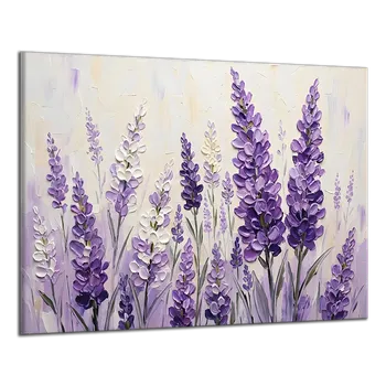 Obraz Obraz na plátně Malované levandule , jednodílný 4380AX