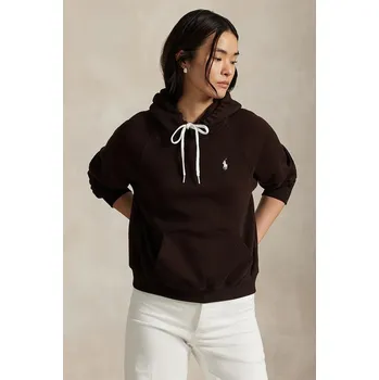 Dámská mikina Mikina Polo Ralph Lauren 211971698 hnědá 89X, vel. S