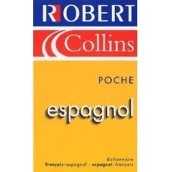 Slovník Dictionnaire poche francais-espagnol - praca zbiorowa [FR] (2003, Polotuhá, Le Robert)