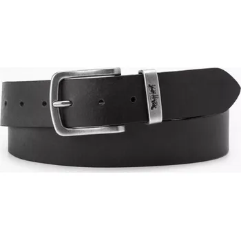 Opasek LEVI'S® OPASEK METAL TWO HORSE KEEPER - ČERNÝ 95