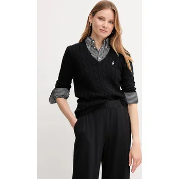 Dámský svetr Svetr Polo Ralph Lauren, XXS, černá, 99A