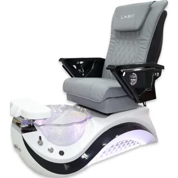 Pedikérské křeslo LNS Spa křeslo Flower- Grey 647