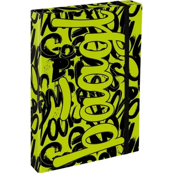 Desky na školní sešity Baagl A4 Jumbo, Lime