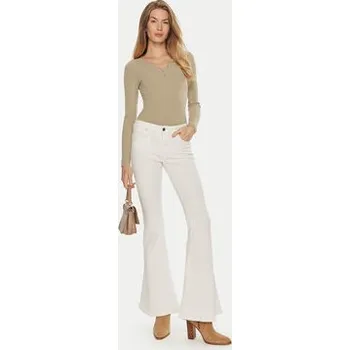 Dámská halenka Guess Halenka Kyla W4BP51 KBCO2 Béžová Regular Fit S