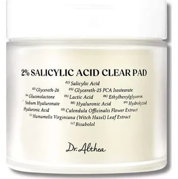 Pleťová kosmetika Dr. Althea - 2% Salicylic Acid Clear Pad 60pcs