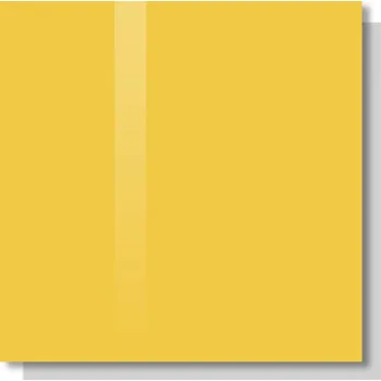 Kancelářský nábytek Žlutá exotická skleněná magnetická nástěnka Smatab® 40 × 60 cm