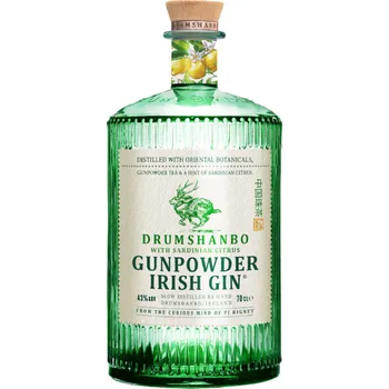 Gin Drumshanbo GUNPOWDER Sardinian Citrus Irish Gin 0,43% 0,7l Kvalitní Irský gin