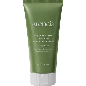 Čistící mýdlo Arencia - Green Tea + LHA Deep Pore Rice Cake Cleanser 150g