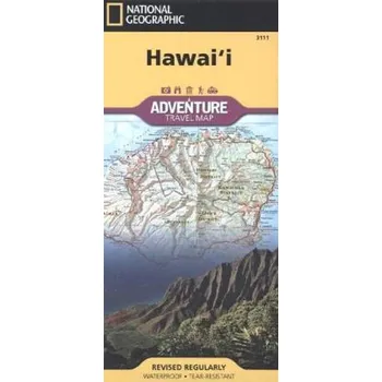 Cestování National Geographic Adventure Travel Map Hawai'i