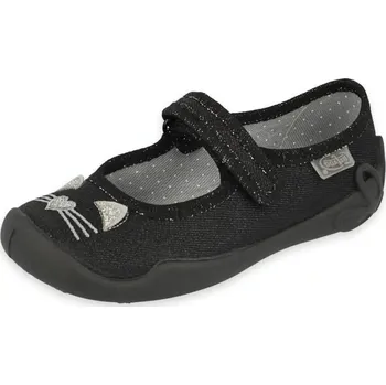 Dětská sportovní obuv Dětské bačkory Befado Blanca 114x450 – černé na suchý zip Velikost: 30