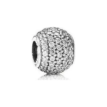 Přívěsek Prosperk Korálek na náramek Pandora čirý stříbro S2572