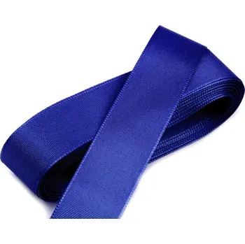 Stuha Stuha taftová šíře 25 mm, malé, 411 modrá