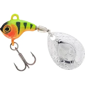Westin Třpytka DropBite Spin Tail Jig Chartreuse Perch 12g 3,2cm