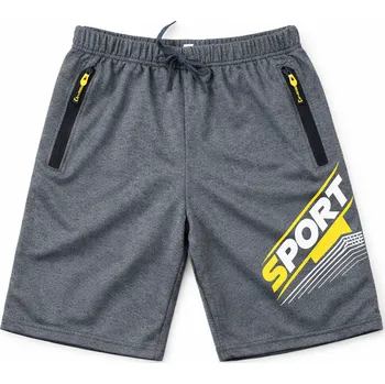 Dívčí legíny xcena Chlapecké kraťasy Sport šedé Velikost: 9 roků
