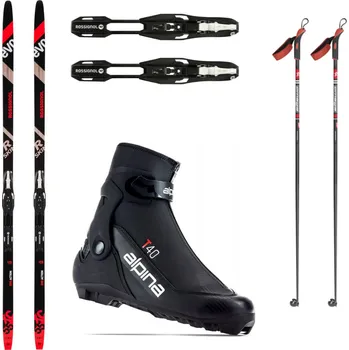 Zimní sport ROSSIGNOL Evo XC 55 R-Skin s vázáním + boty Alpina T40 + hole