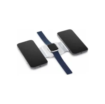 Aiino - Charlie 3 in 1 bezdrátový charger - white