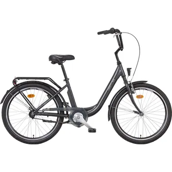 Městské kolo LIBERTY Městské kolo Rue 1spd 24" 2026 antracitové