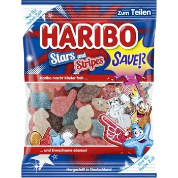 Haribo Stars and Stripes 175 g
