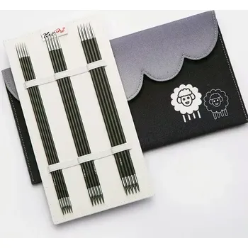 Nástroj na niť a příze KnitPro Karbonz Starter set ponožkových jehlic 20cm (KnitPro Karbonz Starter Double Pointed Needle Set 20cm)