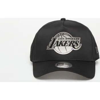 Kšiltovka Kšiltovka New Era 9FORTY Aframe Nba Metallic Los Angeles Lakers Black universal