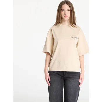Tričko AllSaints Halis Amelie Tee Sandy White S