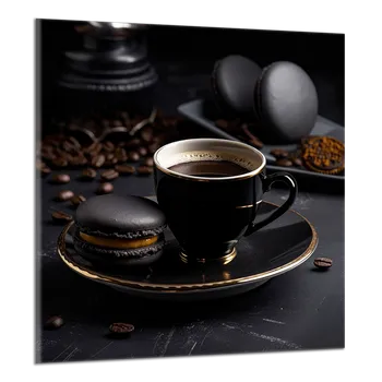 Obraz Obraz na plátně Černá káva , jednodílný 4382AY