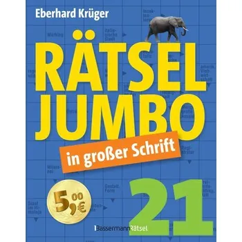 Rätseljumbo in großer Schrift 21 - Krüger, Eberhard