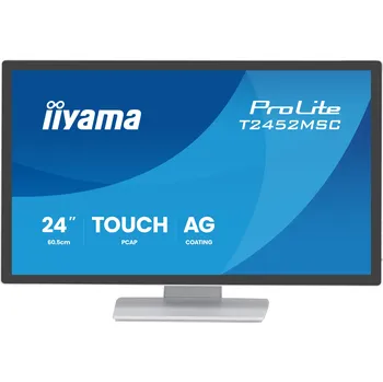Monitor 24'' LCD iiyama T2452MSC-W1AG-IPS,FHD,10P T2452MSC-W1AG