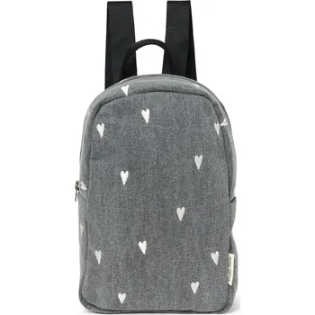 Dětský batoh STUDIO NOOS - Denim Mini BACKPACK - batůžek | Grey Heart