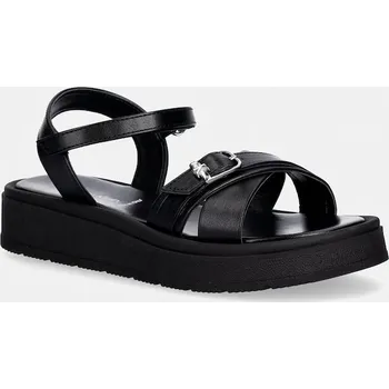 Dívčí sandály Dětské sandály Calvin Klein Jeans V4A2.83260.35.39 černá 99X, EUR 38
