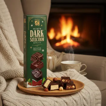 Čokoláda Emoti Chocolate Emoti Dark Christmas Selection 65g