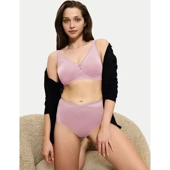 Dámské spodní prádlo Triumph Klasické kalhotky s vysokým pasem True Shape Sensation 10218231 Růžová 44