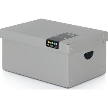 oxybag Krabice lamino velká Pastelini šedá