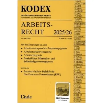 KODEX Arbeitsrecht 2025/26 - Stech, Edda