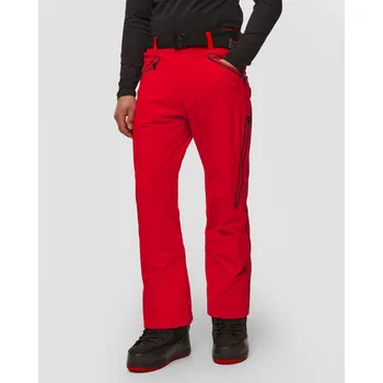 Snowboardové kalhoty Pánské červené Lyžařské Kalhoty Bogner Tim6 11216269-554