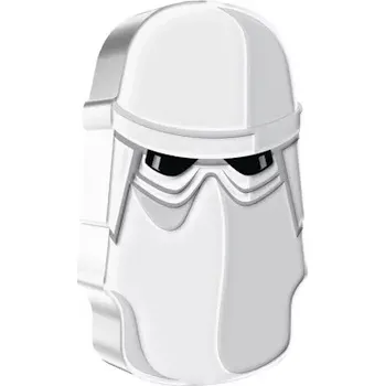 Stříbrná mince Star Wars Snowtrooper 1 oz Tváře Impéria (5.) Niue 2021 High Relief