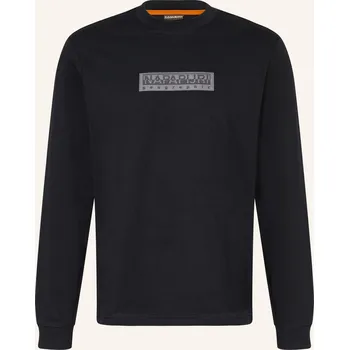 Pánská mikina Napapijri Dlouhé Rukávy S-Box, černá