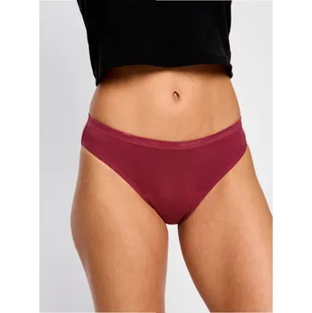 Menstruační kalhotky Menstruační kalhotky Modibodi Classic Bikini Moderate Bud Red (MKMCBMBR) S