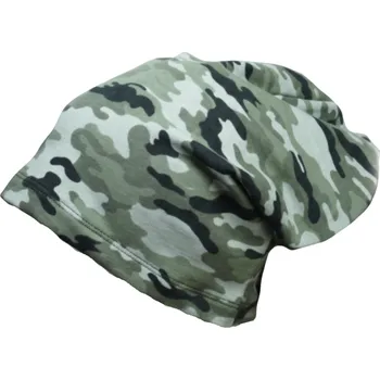 Čepice Rales Chlapecká maskáčová jarní/podzimní čepice obvod 54,56,58 cm (UNI)