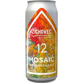 Pivo Pivovar Zichovec Mosaic Ale 12° 500 ml plech