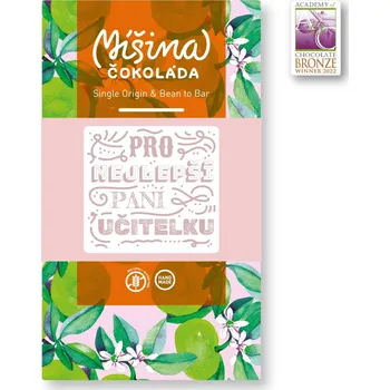 Čokoláda Míšina čokoláda Čokoláda pro paní učitelku