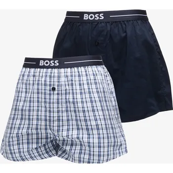 Boxerky Hugo Boss Boxer EW 2-Pack Navy M