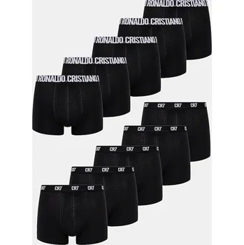 Pánské spodní prádlo Boxerky CR7 Cristiano Ronaldo 10-pack 8120.4900.2581 černá 99X, vel. M